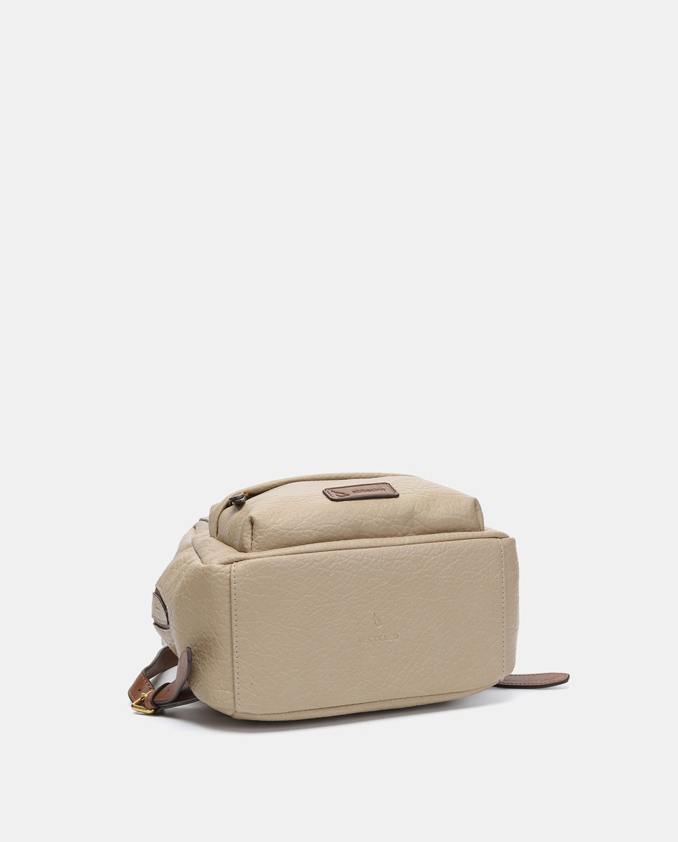 abbacino-mochila-mujer-materiales-reciclados-beige image 4