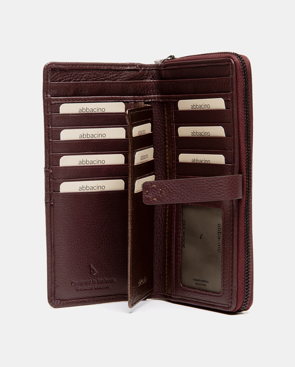 abbacino-cartera-grande-mujer-piel-burdeos image 2