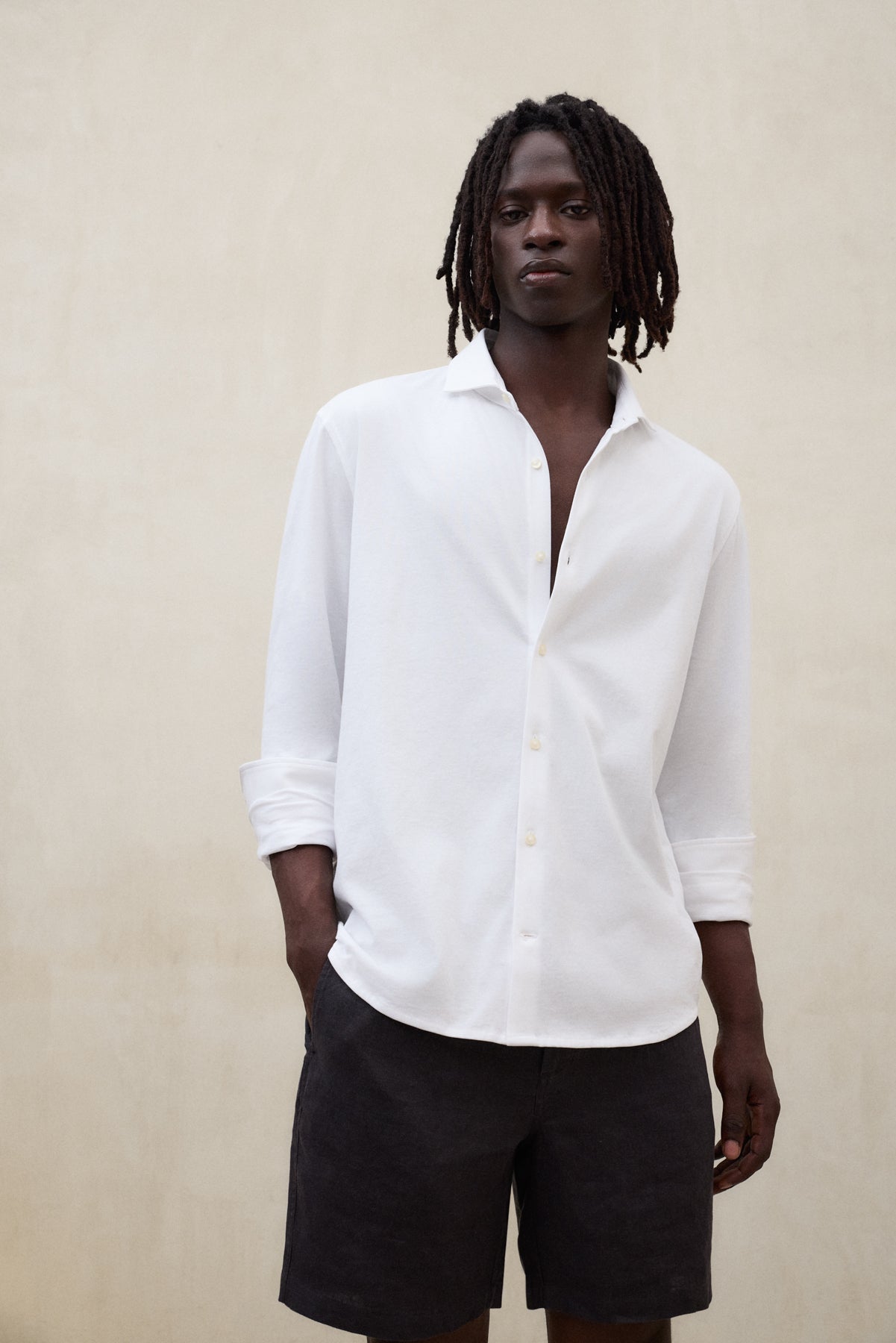 camisa-mole-blanca-de-ecoalf image 4