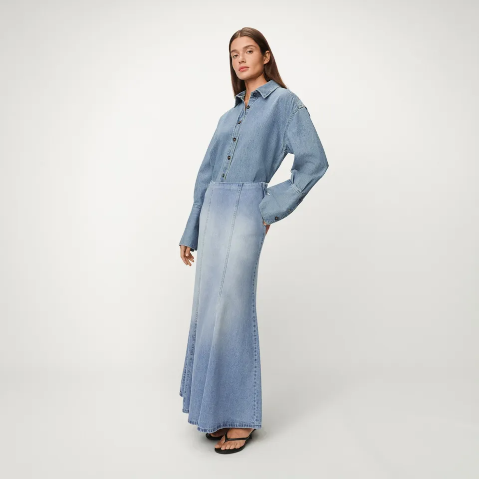 lois-rohan-maxi-vestido-largo-de-algod-n-bci image 1