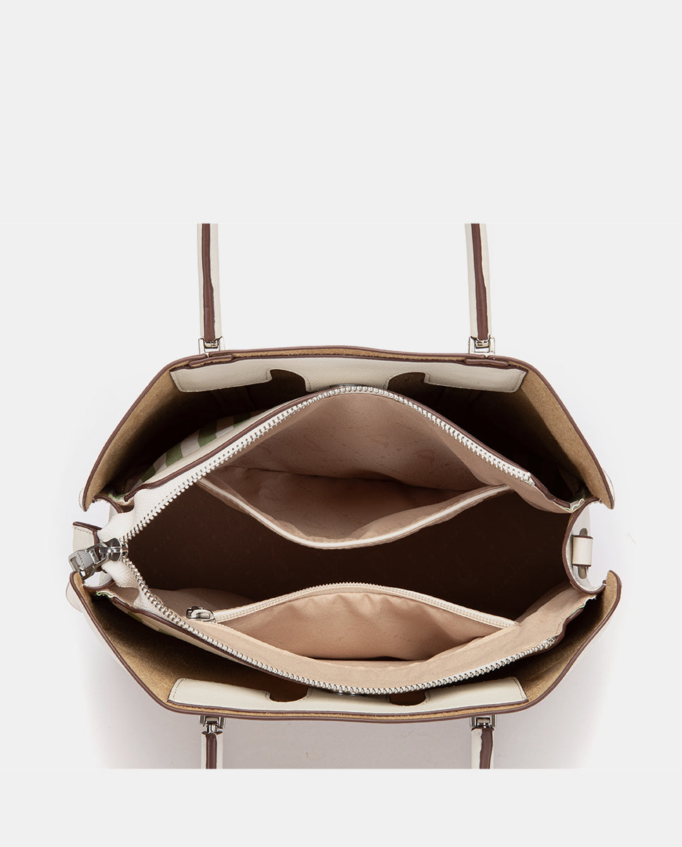 abbacino-bolso-mano-shopper-reciclado-beige-oficina image 6