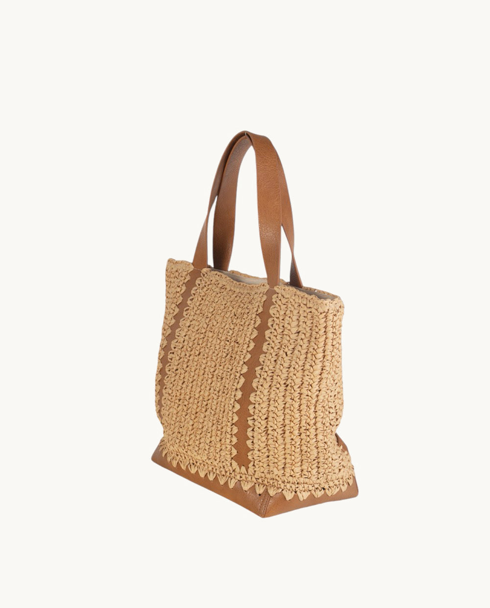 tote-de-fibra-natural-kbas-con-cremallera-color-natural image 2