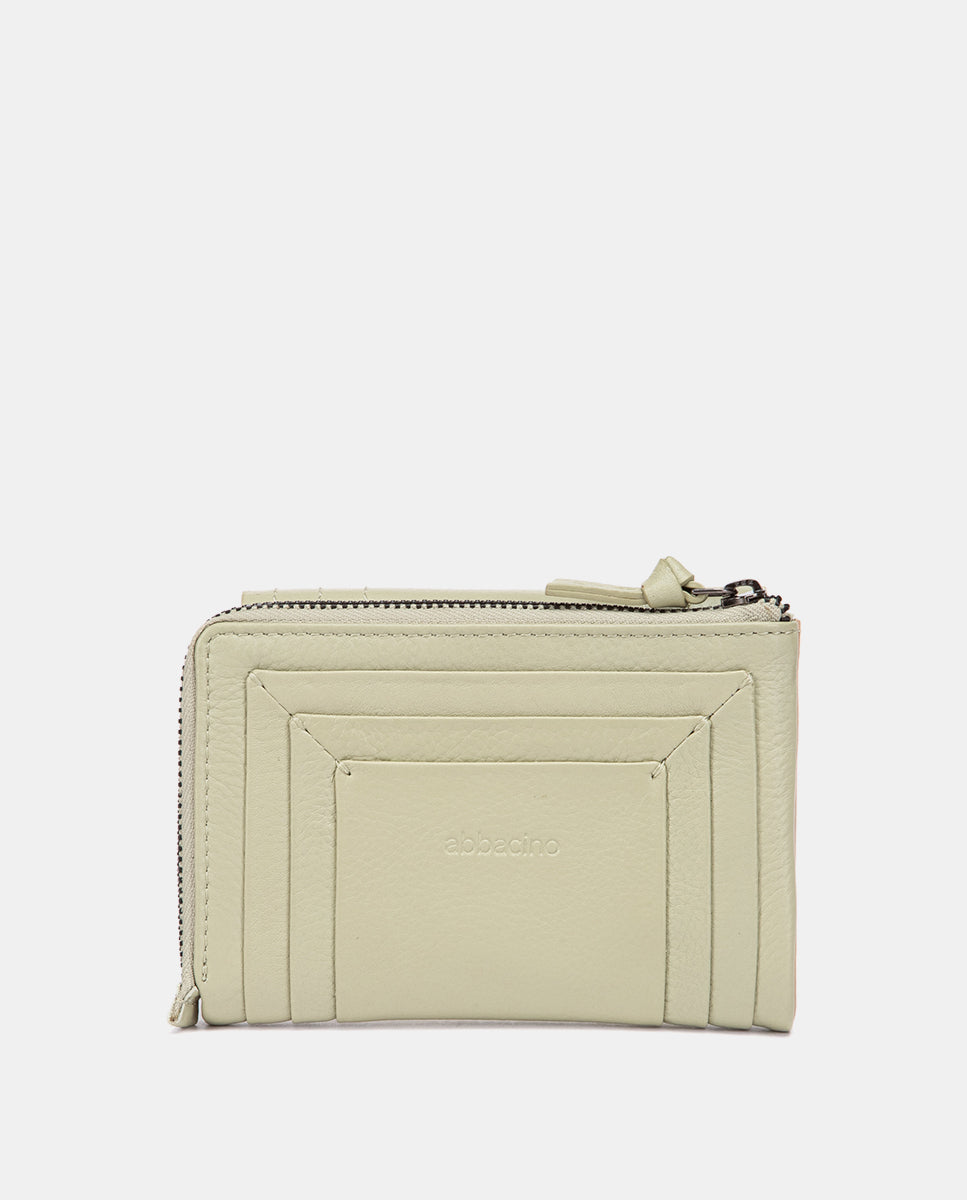 abbacino-cartera-peque-a-de-piel-plisada-verde image 3