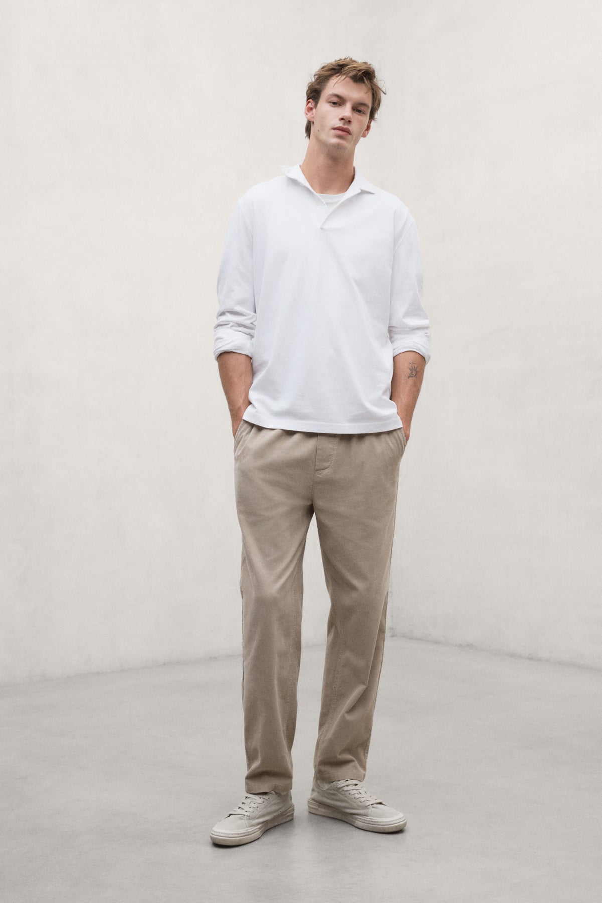 ecoalf-polo-patrick-blanco-de-hombre image 1