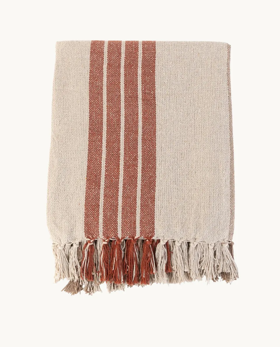 kbas-manta-decorativa-de-algod-n-reciclado-color-taupe image 1