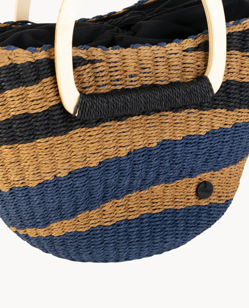 bolso-de-mano-kbas-de-fibra-natural-con-cierre-de-saco-color-azul image 3
