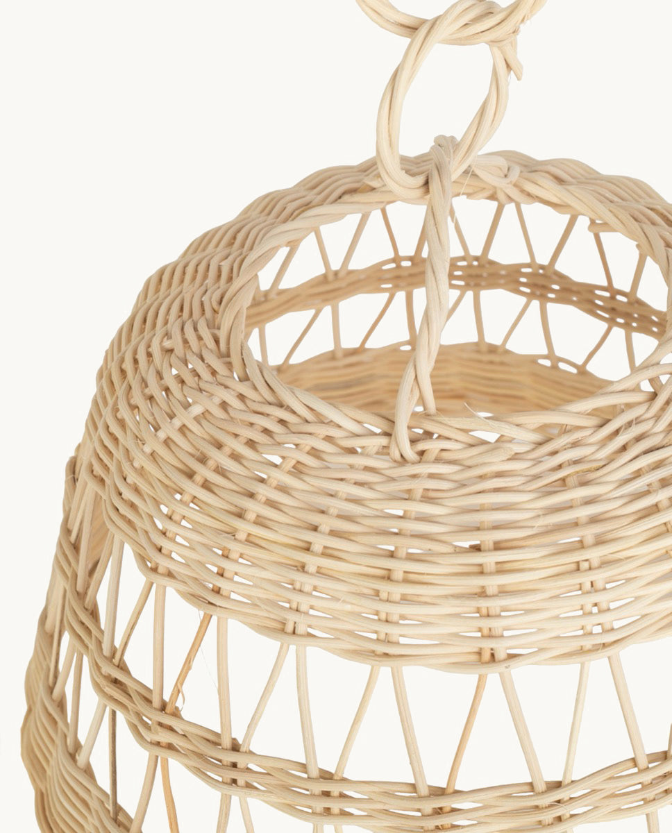 kbas-l-mpara-de-rattan-iluminaci-n-artesanal-para-el-hogar image 2