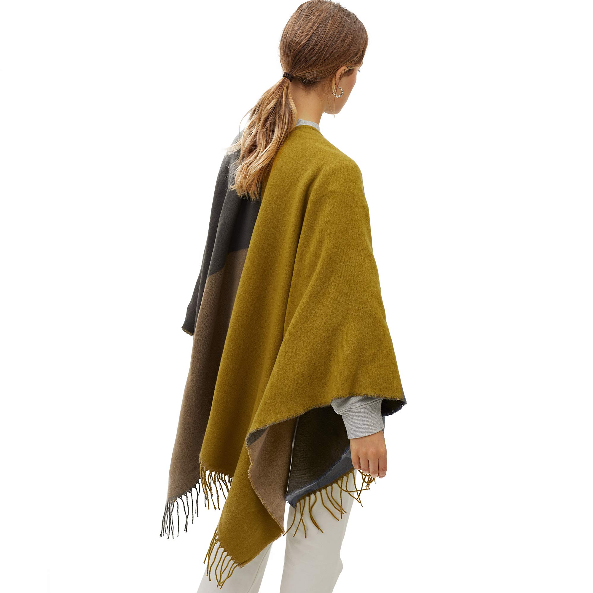 parfois-poncho-con-estampado-de-colores-mujer image 5