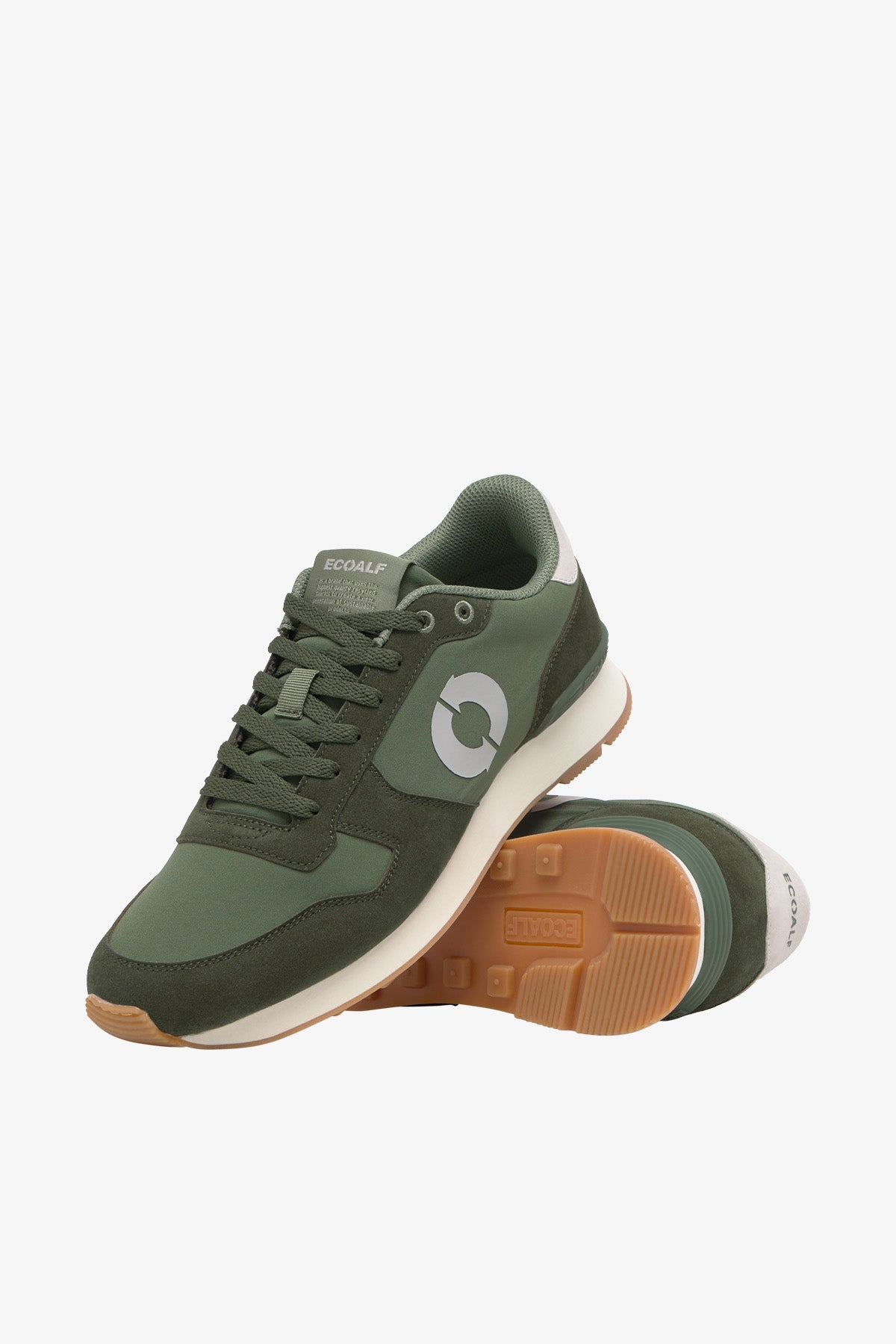 ecoalf-zapatilla-uclaalf-verde-de-hombre-poliamida-reciclada-veganas-ligeras image 2
