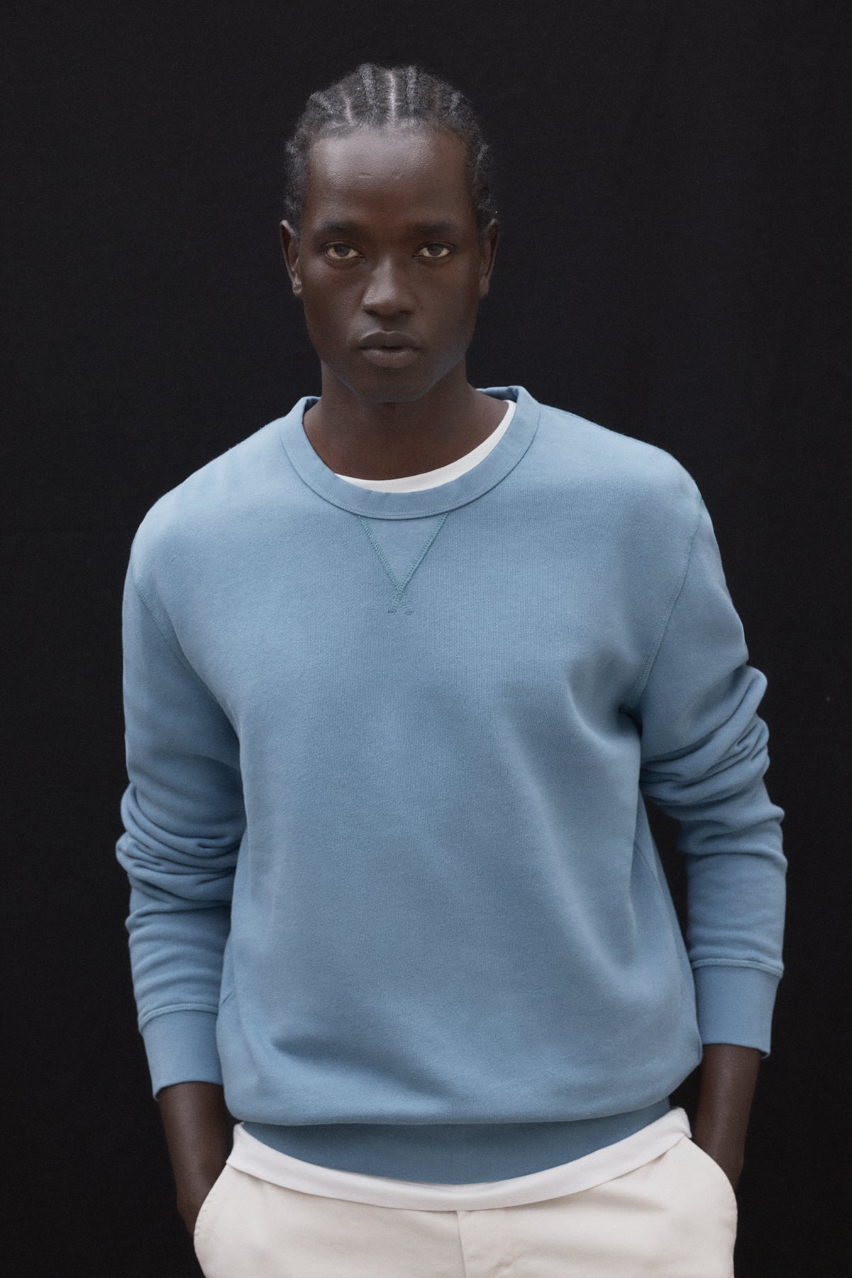 ecoalf-sudadera-gola-azul-para-hombre-100-algod-n-regenerativo-manga-ragl-n image 3