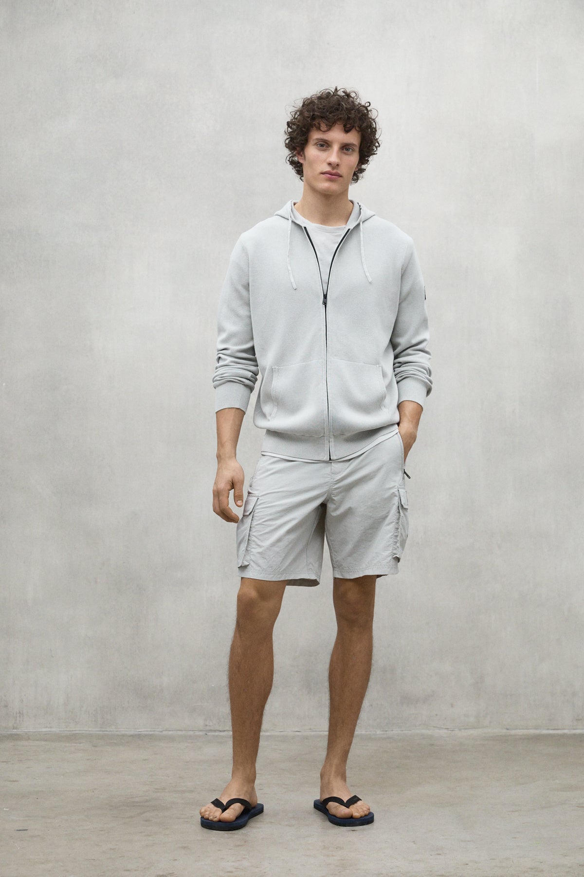 jersey-olivo-gris-claro-de-hombre-ecoalf image 1