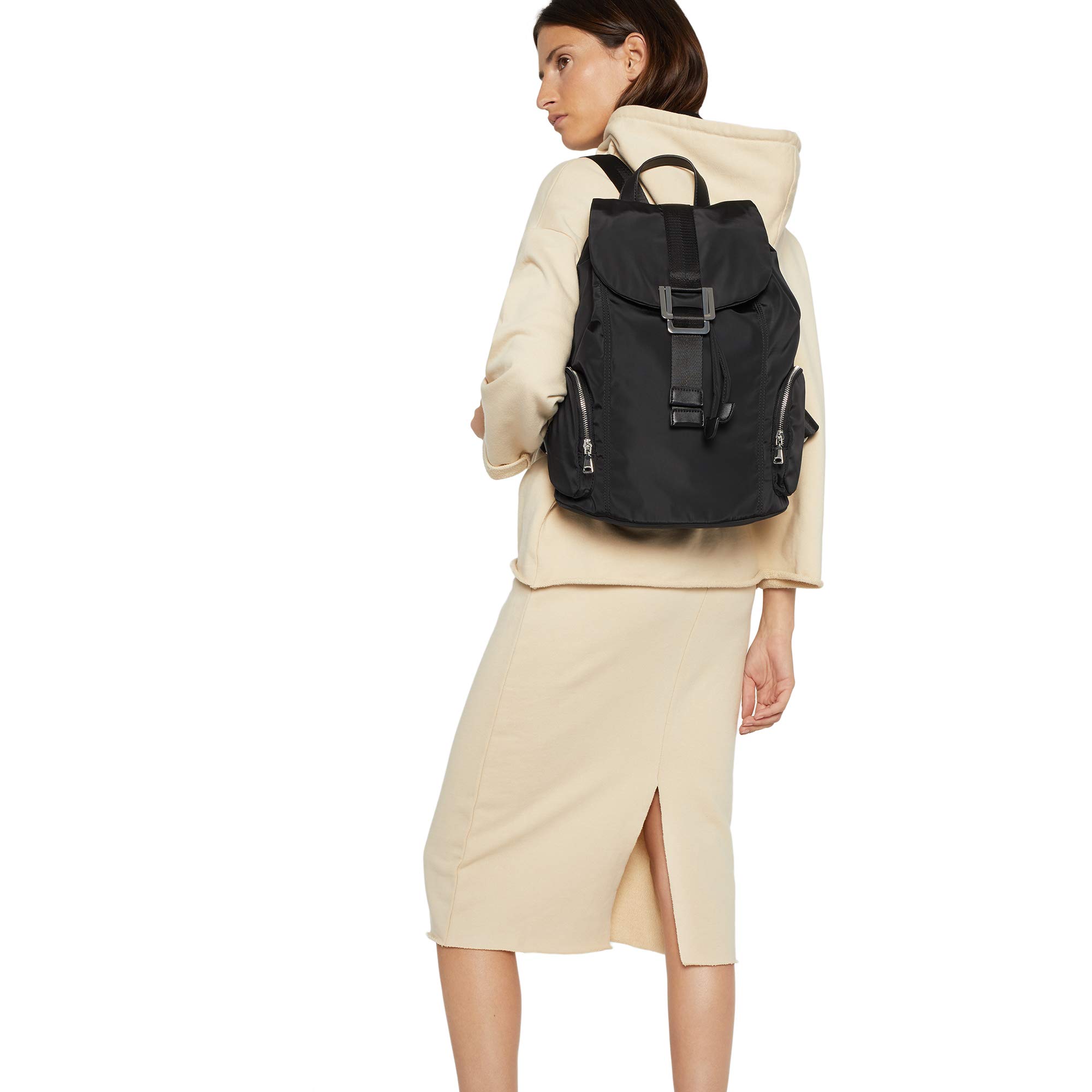 parfois-mochila-de-nylon-mujer-talla-l-negro image 6