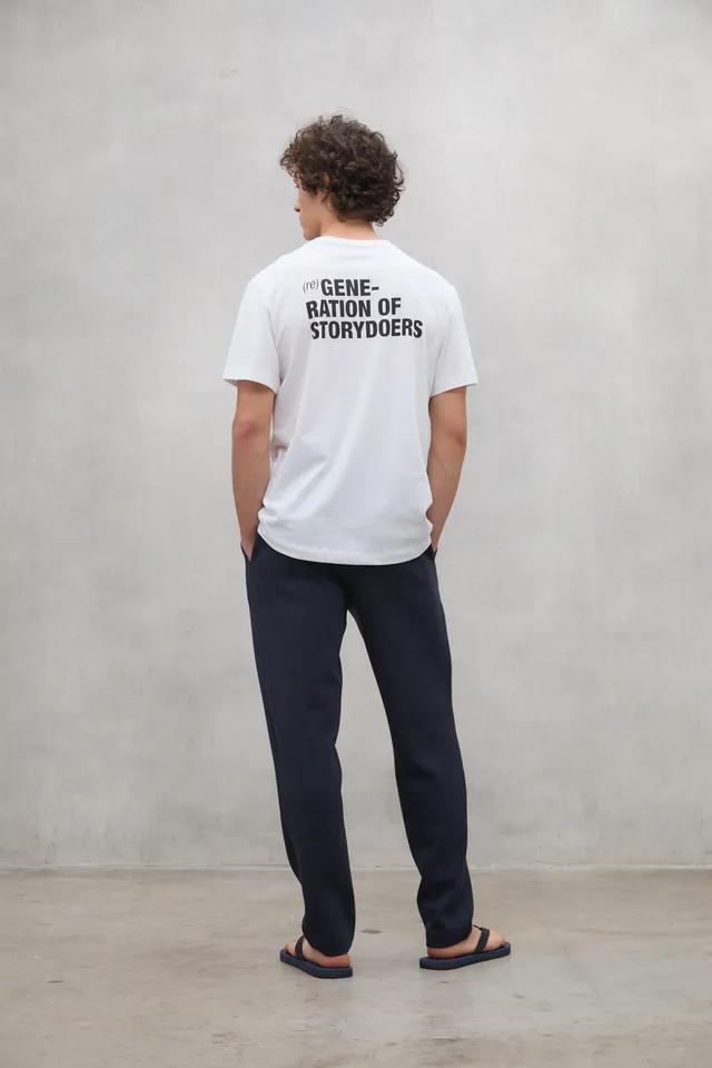 ecoalf-camiseta-regeneration-blanco-y-negro-para-hombre-100-algod-n-regenerativo image 1