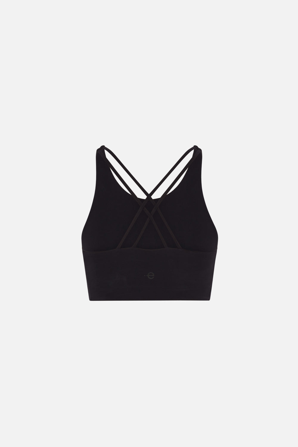 top-deportivo-ecoalf-beba-negro-para-mujer-tirantes-cruzados-y-upf-50 image 2