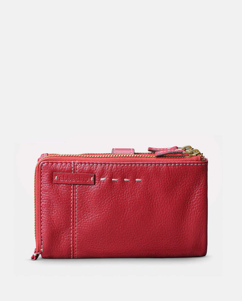 abbacino-cartera-mediana-mujer-piel-roja image 3