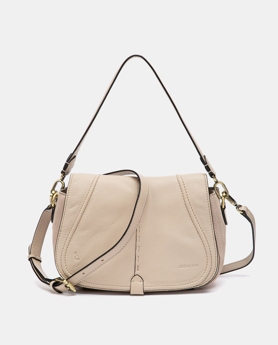 abbacino-bandolera-piel-beige-con-asa-cruzada-y-de-mano image 4