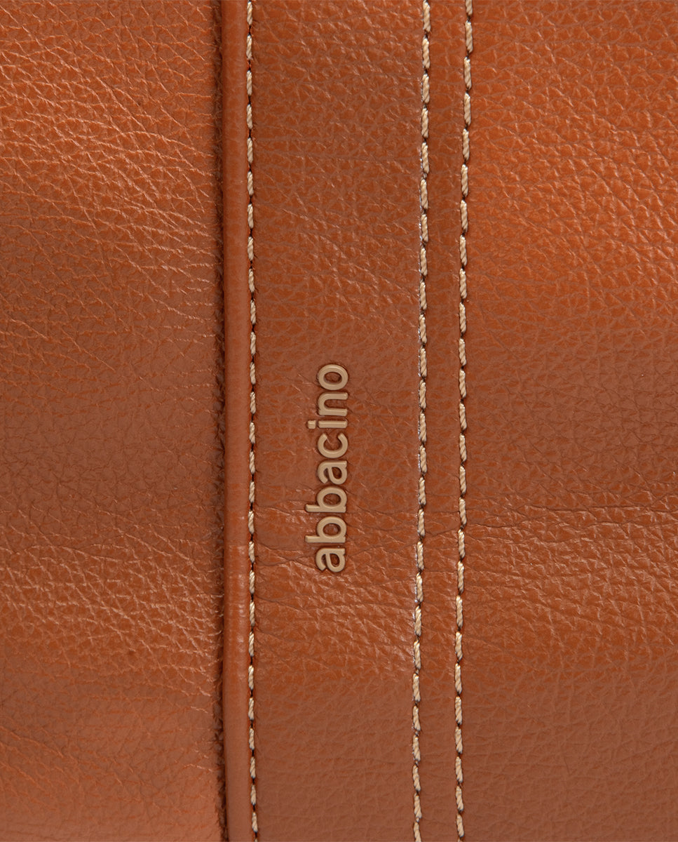 abbacino-mochila-cognac-mujer-materiales-reciclados image 6