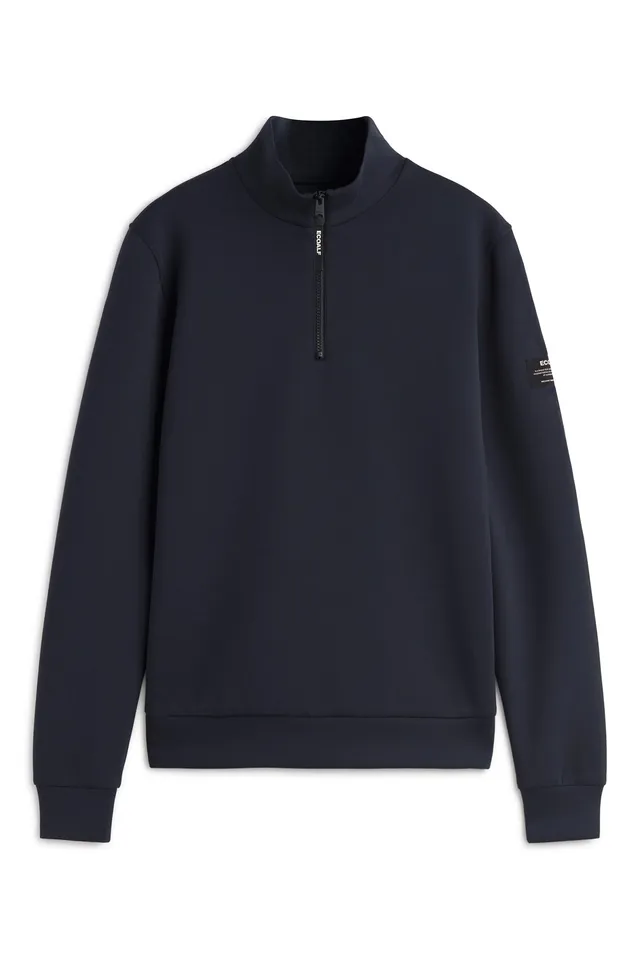 sudadera-betren-ecoalf-azul-cuello-alto-manga-rangl-n-neopreno-look-75-poli-ster image 1