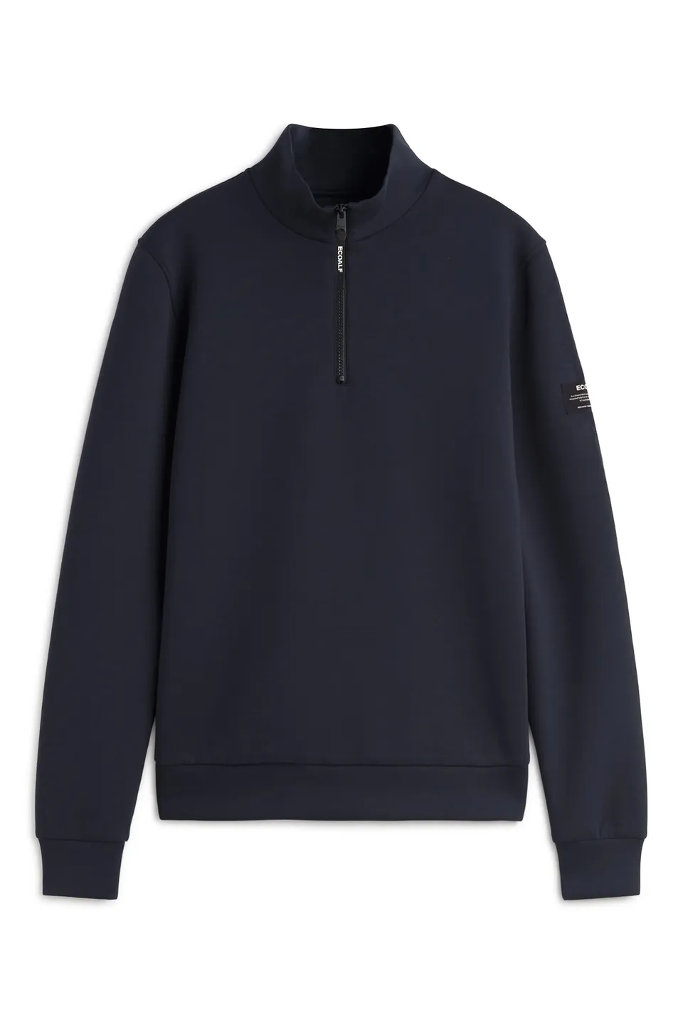 sudadera-betren-ecoalf-azul-cuello-alto-manga-rangl-n-neopreno-look-75-poli-ster image 1