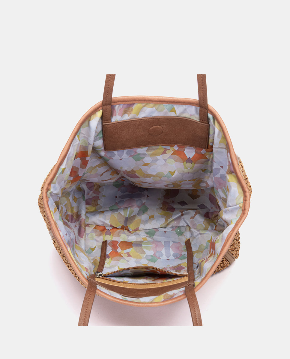 abbacino-capazo-shopper-de-rafia-camel image 5