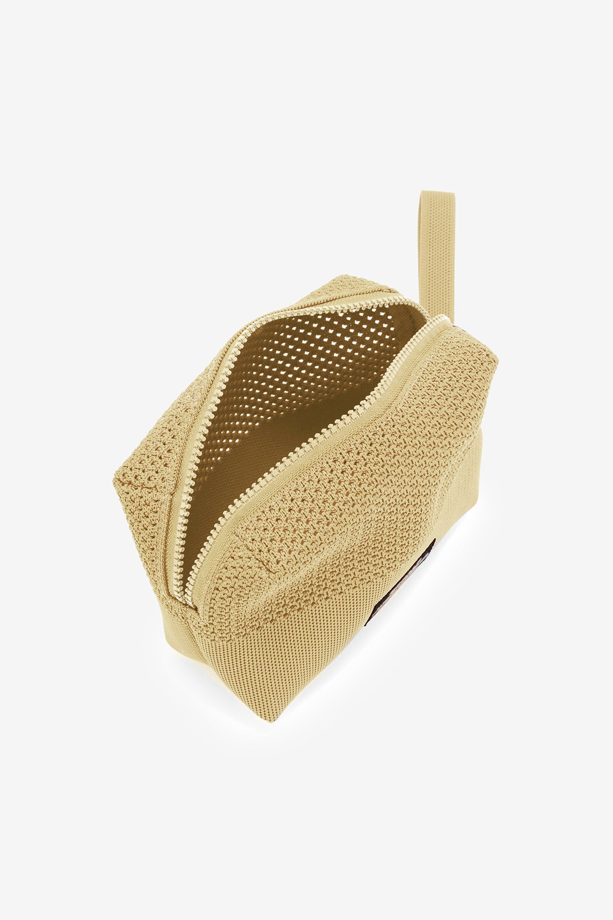 bolso-clutch-ecoalf-tika-mostaza-de-punto-estructurado-colecci-n-hilo-del-mar image 2