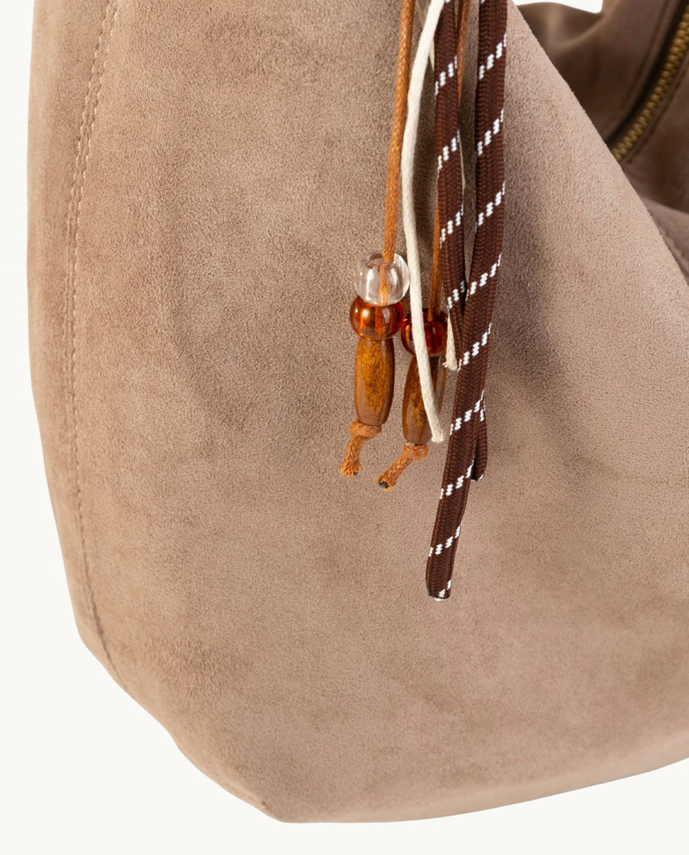 kbas-hobo-efecto-serraje-taupe-33x17x31-cm-asa-de-hombro-cremallera image 3