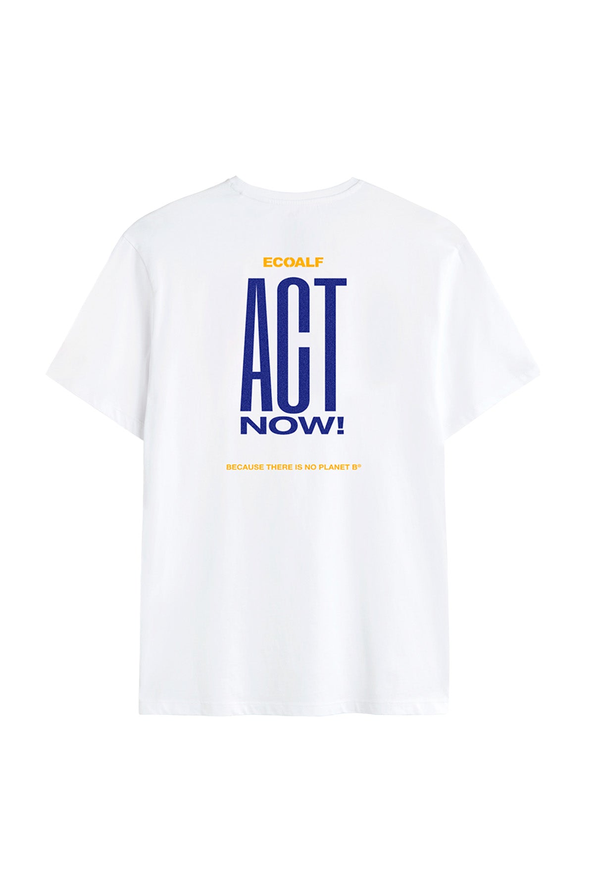camiseta-act-blanca-de-hombre-ecoalf-100-algod-n-reciclado-estampado-desgastado image 5
