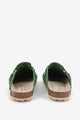 abbacino-zueco-de-ante-verde-con-hebilla-para-mujer-made-in-spain image 3