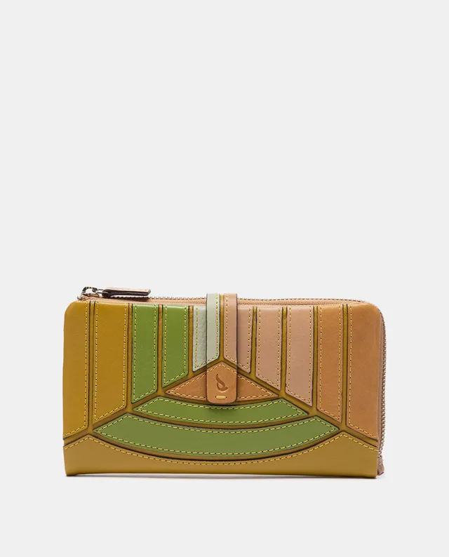 abbacino-cartera-grande-en-piel-verde-patchwork image 1