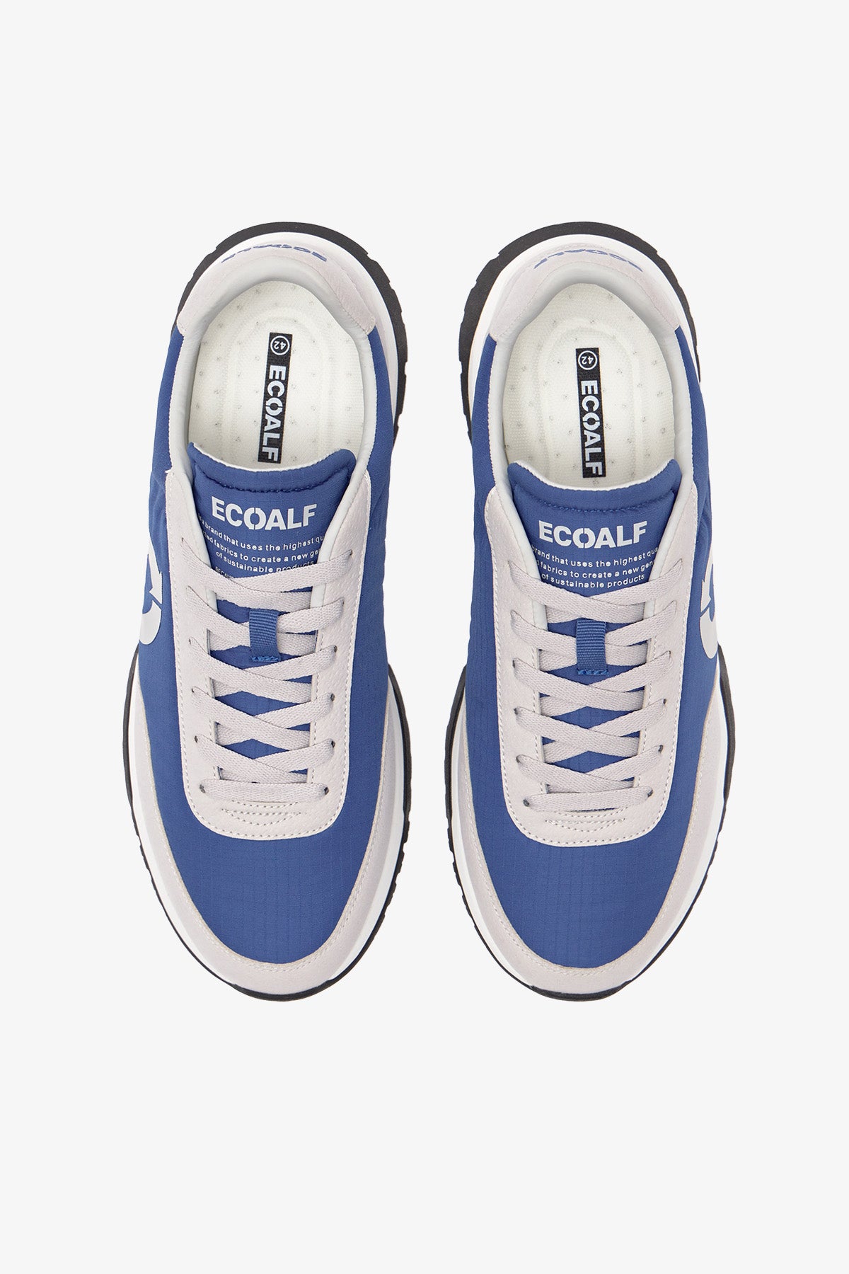 ecoalf-zapatilla-ventura-azul-de-hombre-sneaker-ligera-y-vegana-en-poli-ster-rec image 3