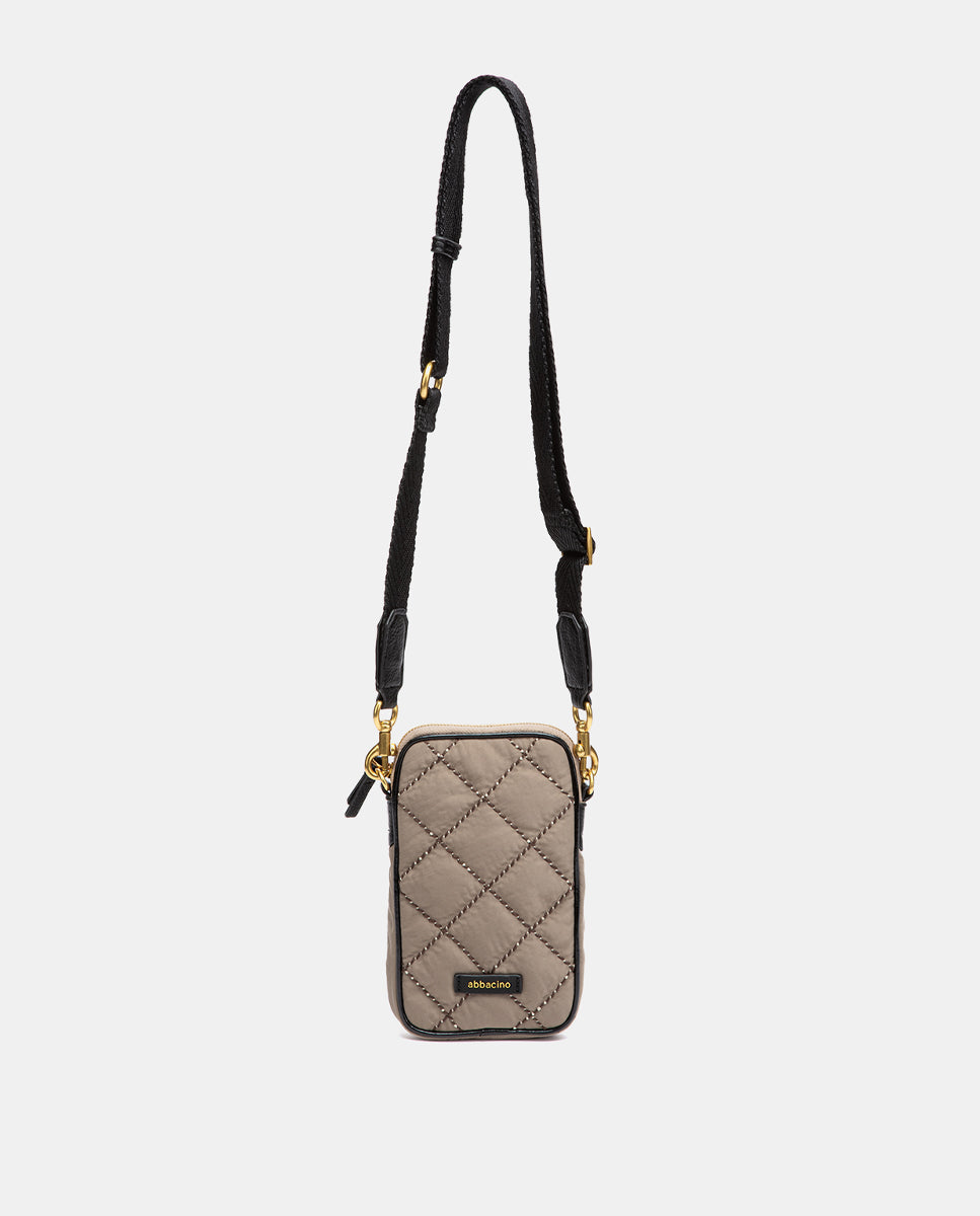 abbacino-bolso-para-m-vil-acolchado-taupe image 1