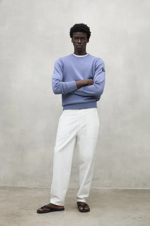 pantal-n-nalon-blanco-ecoalf-para-hombre image 1