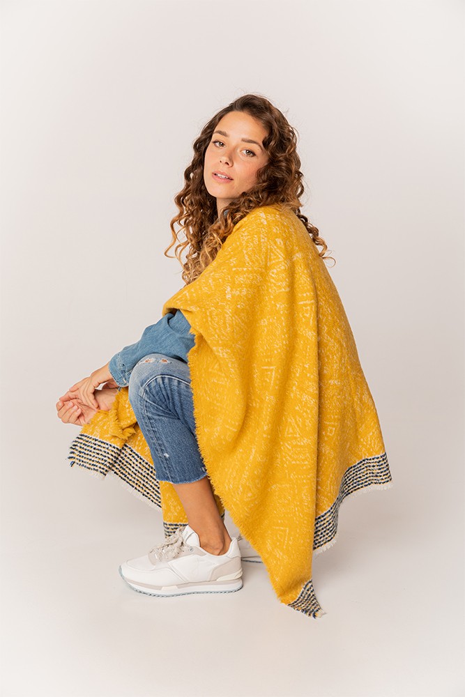 abbacino-poncho-mujer-estampado-mbar image 5