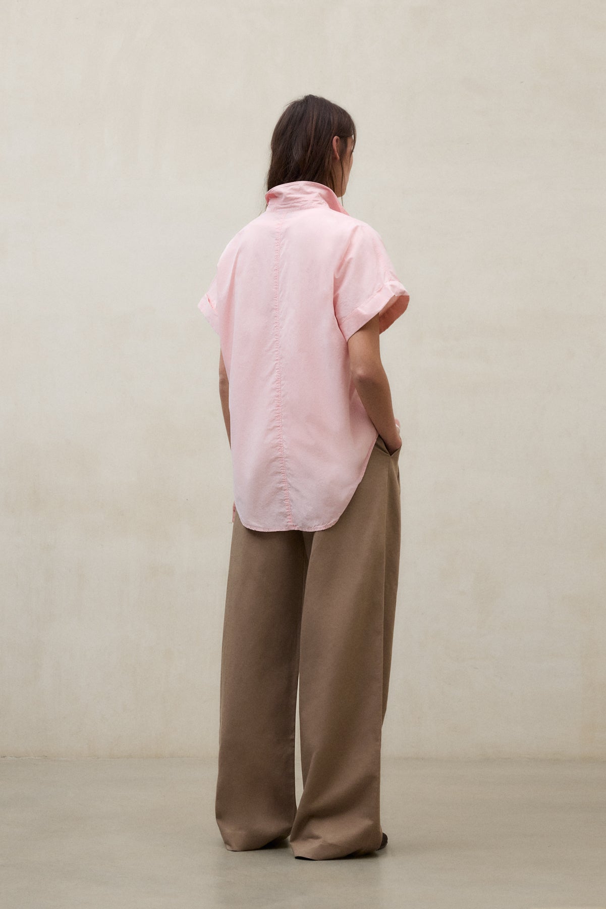 camisa-isabel-rosa-ecoalf-algod-n-regenerativo-para-mujer image 3