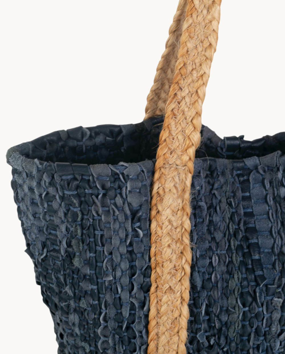 bolso-kbas-tote-de-serraje-reciclado-y-yute-color-azul image 2