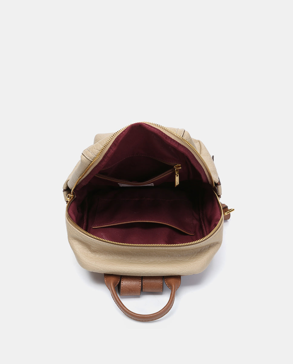abbacino-mochila-mujer-materiales-reciclados-beige image 5
