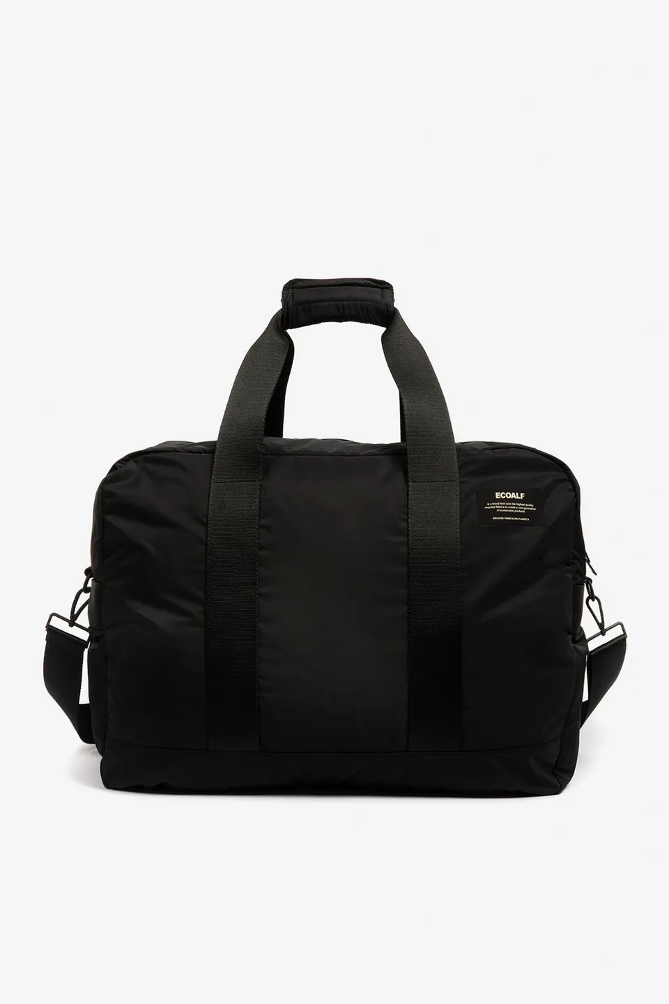 ecoalf-bolsa-de-viaje-travel-negra-poli-ster-reciclado image 1