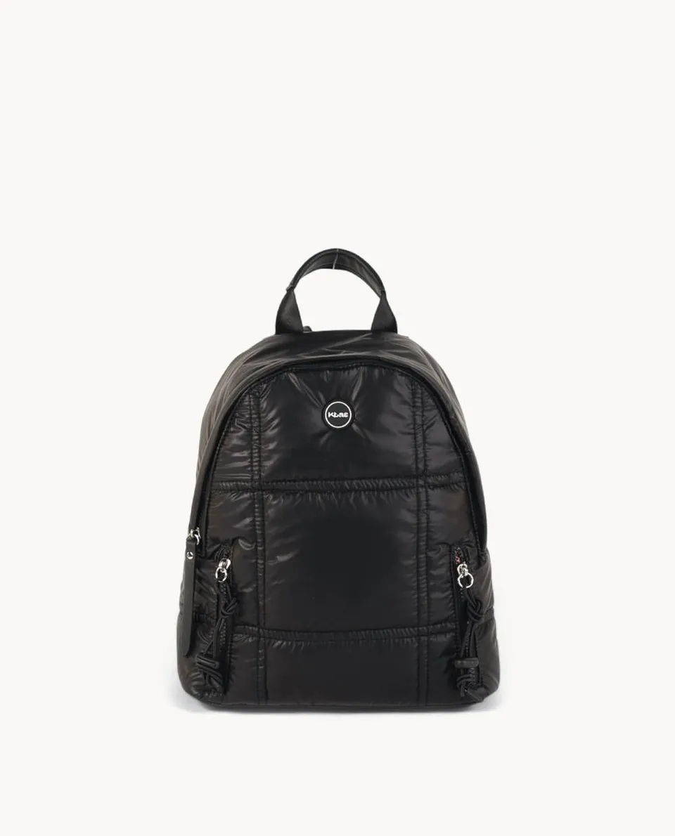 mochila-kbas-de-nylon-con-cremallera-color-negro image 1