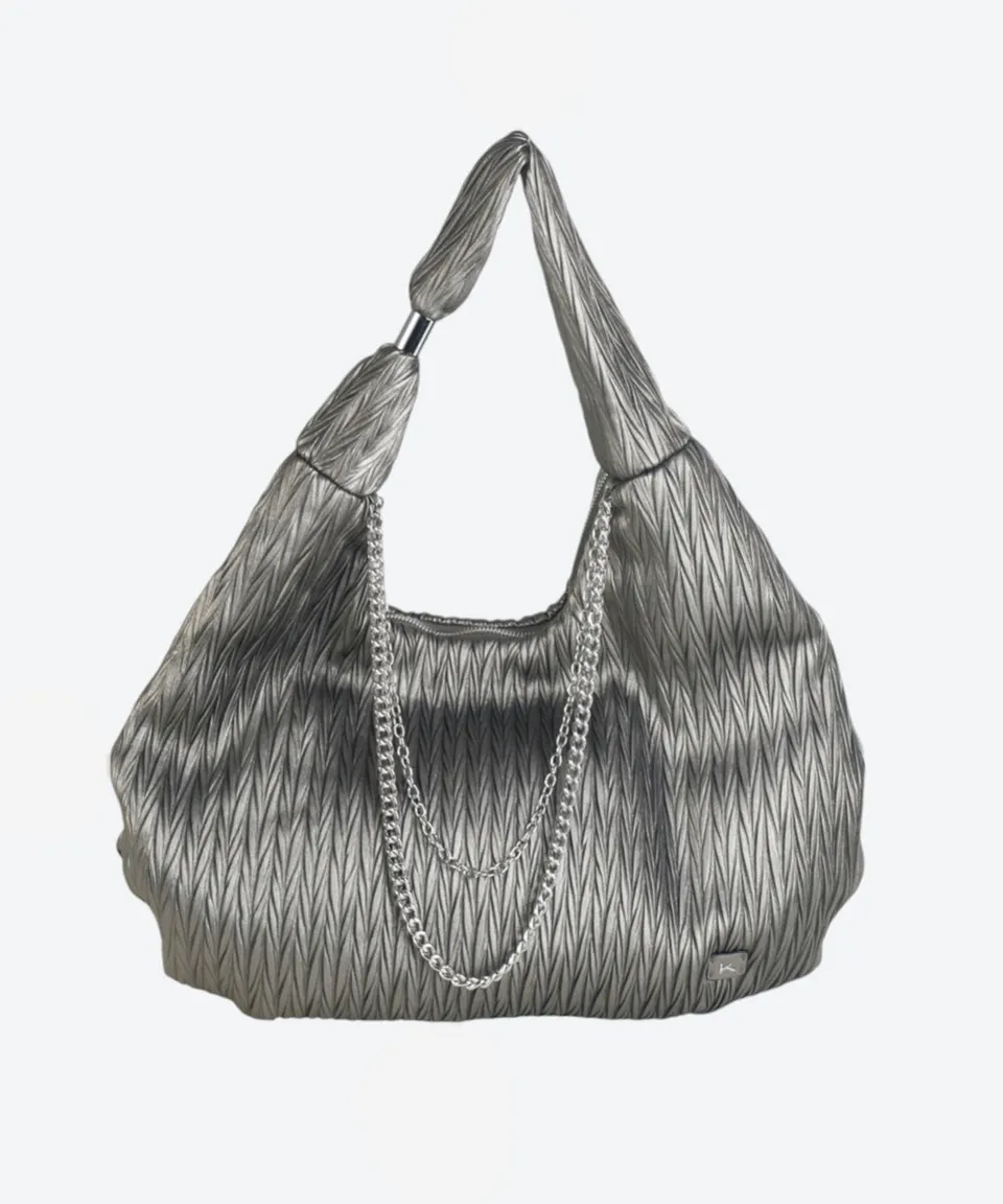 kbas-bolso-hobo-de-pu-con-cremallera-color-plomo image 1
