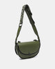 abbacino-bolso-bandolera-media-luna-verde-de-material-reciclado image 2
