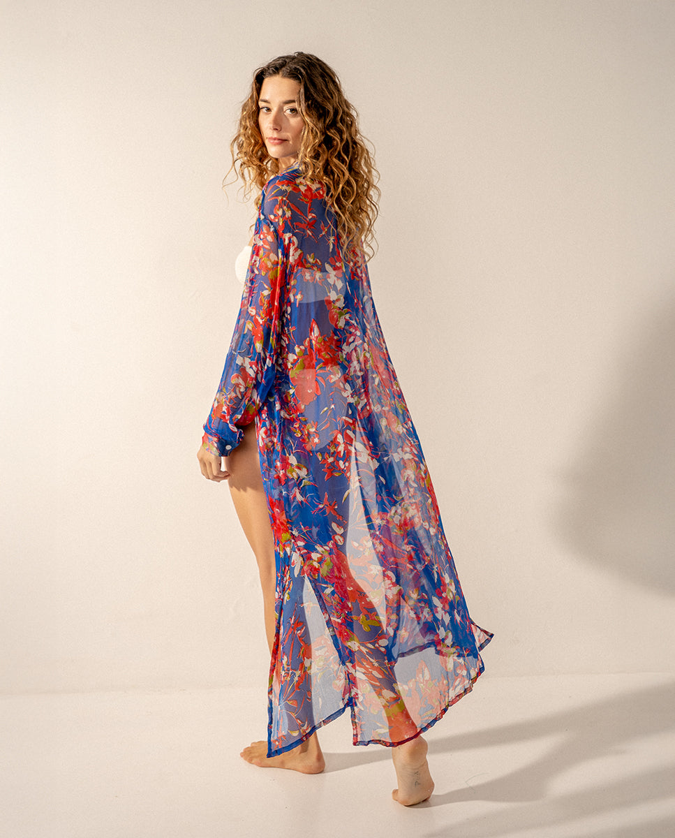 abbacino-t-nica-larga-viscosa-floral-azul image 3