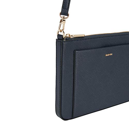 parfois-clutch-bandolera-lisa-talla-m-azul-marino-mujer image 7