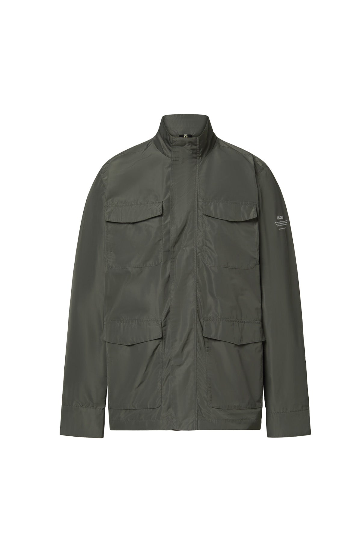 chaqueta-aello-verde-oscuro-ecoalf-100-poli-ster-reciclado-repelente-al-agua image 6