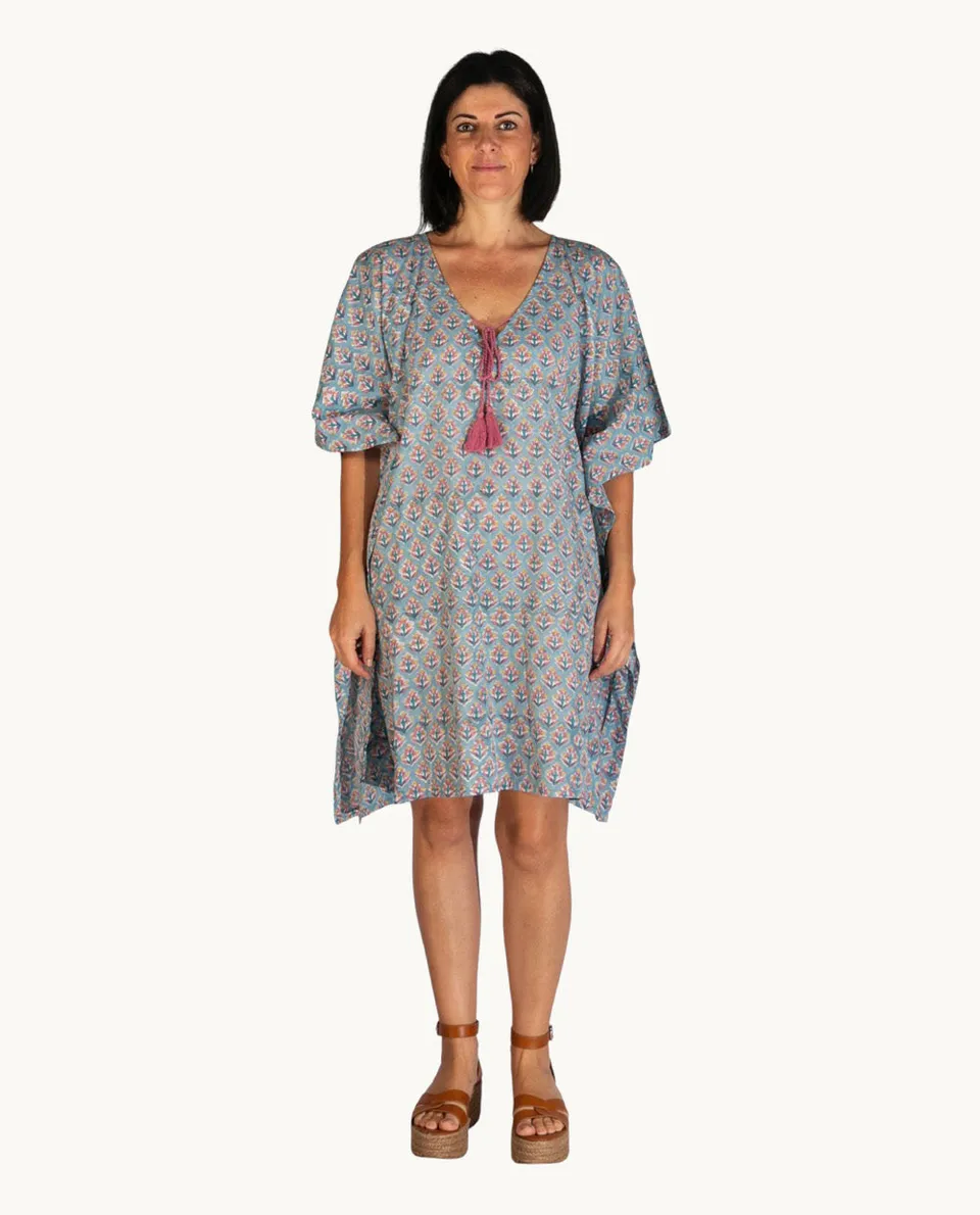 kurta-de-algod-n-kbas-talla-nica-color-azul image 1