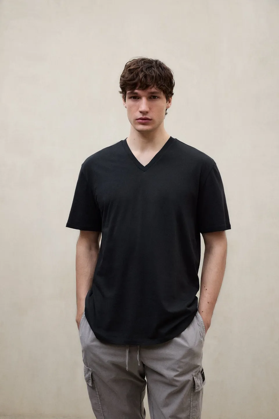 ecoalf-kars-camiseta-negra-hombre image 1