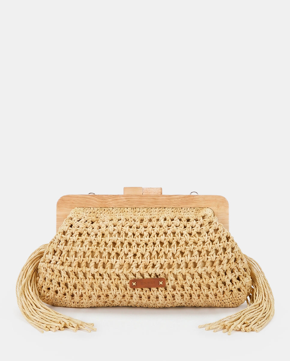 clutch-macram-abbacino-amarillo-boho image 1