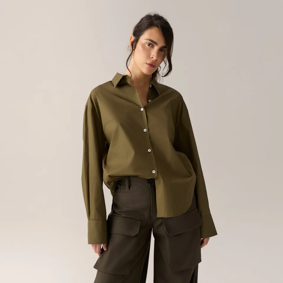 camiseta-caryn-de-lois-algod-n-100-color-verde-oscuro-tallas-xs-xl image 1