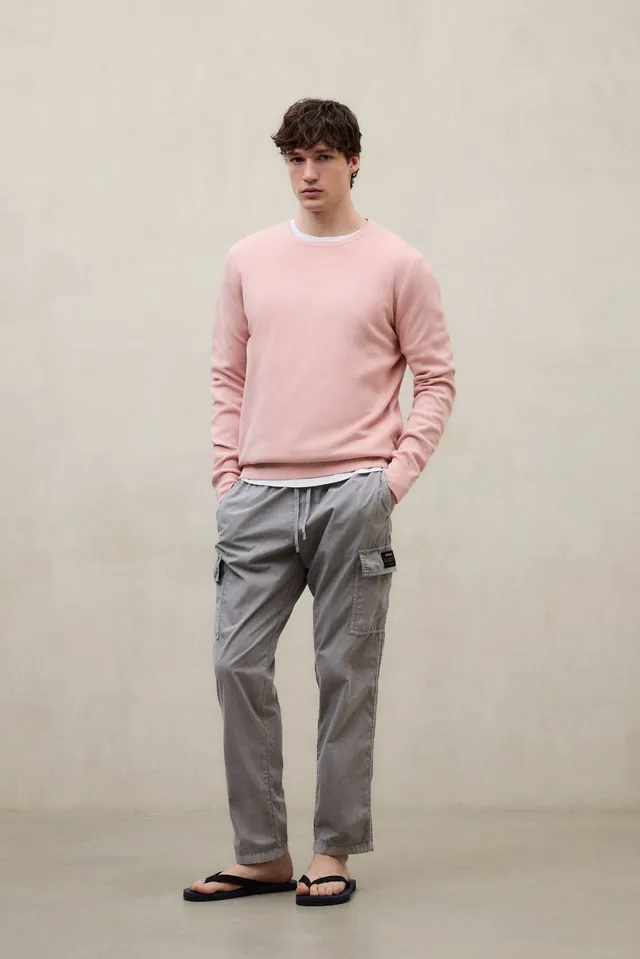 ecoalf-jersey-manzano-rosa-de-hombre-70-algod-n-org-nico-fit-regular image 1