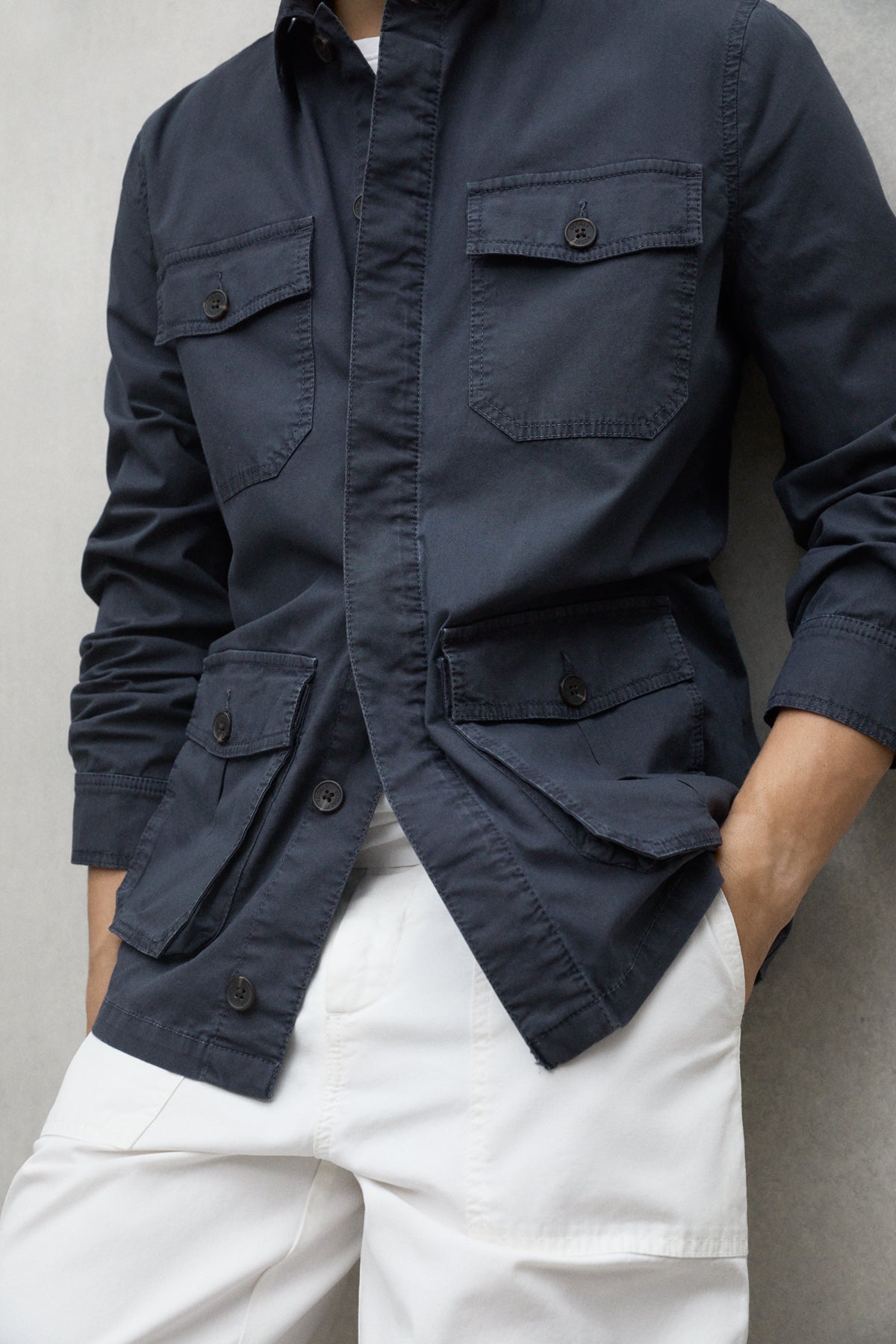 ecoalf-chaqueta-sahara-azul-marino-para-hombre-chaqueta-de-algod-n-reciclado-con image 2