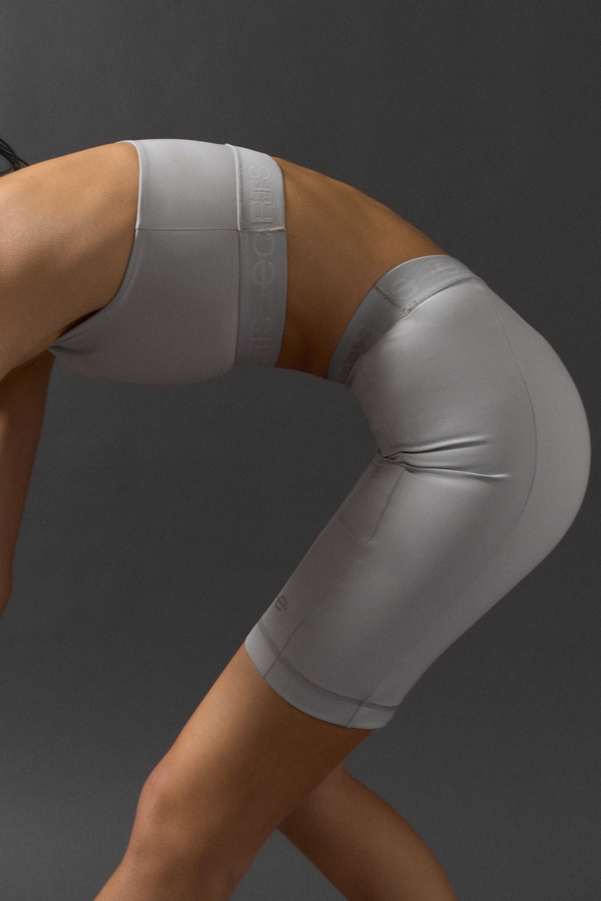 ecoalf-leggings-cortos-rome-grises-malla-deportiva-compresiva-de-poliamida-recic image 5